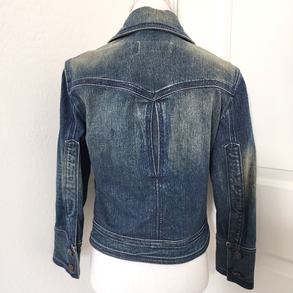 Allen B Schwartz Embellished Jean Jacket - Picture 4 of 6